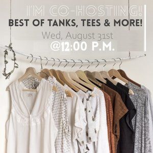 I'm co-hosting my 1st PARTY!!  Best in Tanks, Tees & More